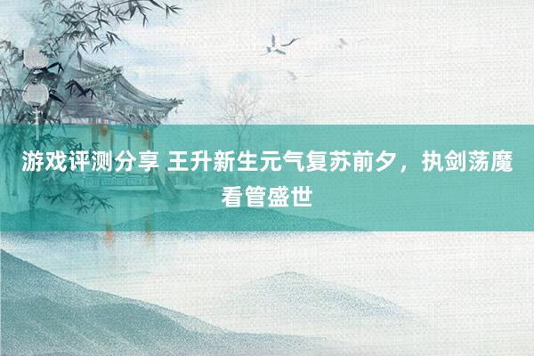 游戏评测分享 王升新生元气复苏前夕，执剑荡魔看管盛世